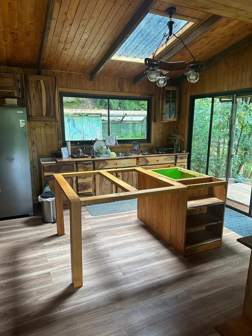 Kitchen Island Process 1