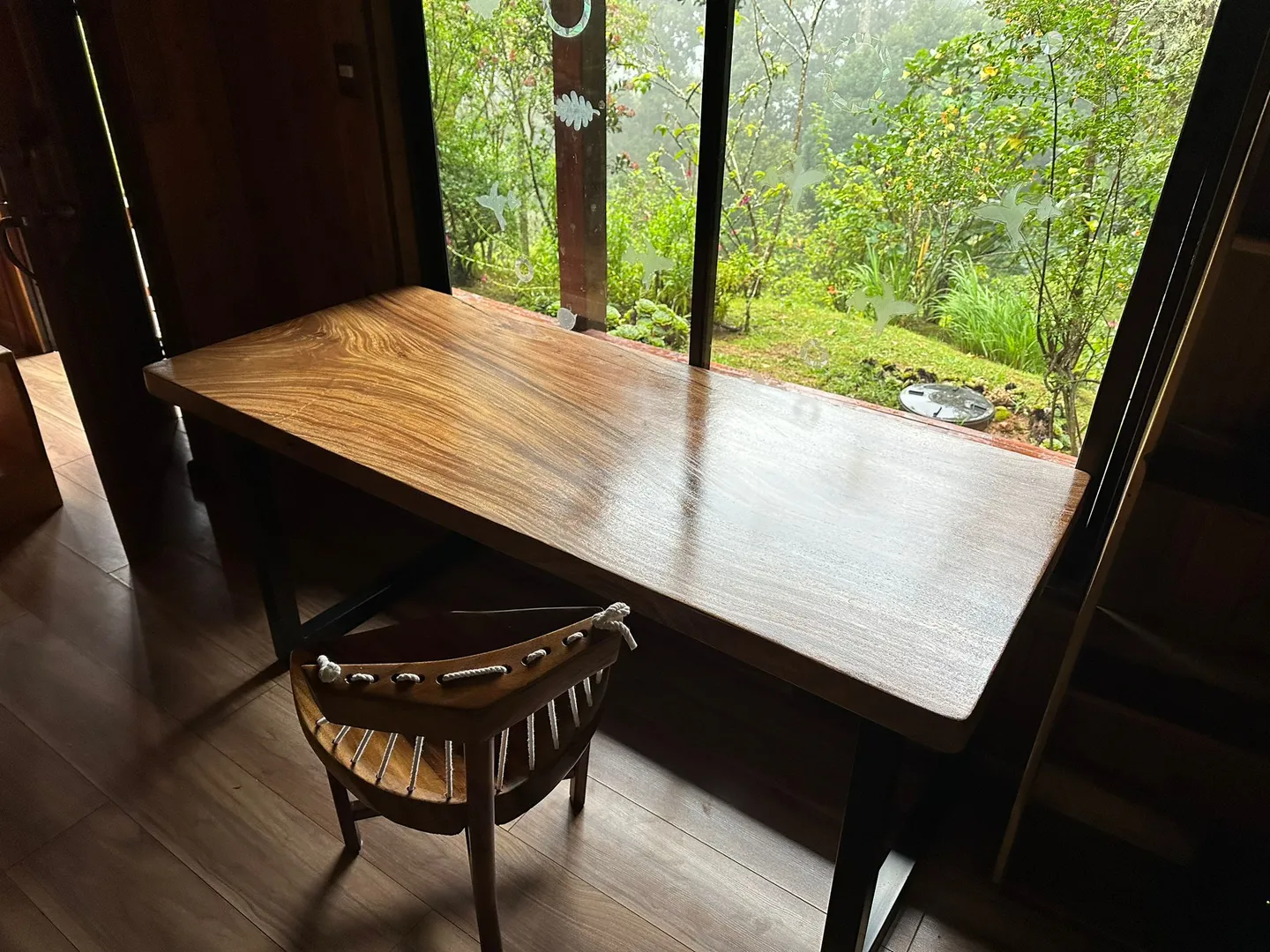 Hardwood Slab Desk